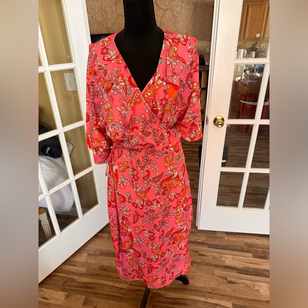 Wrap dress by Boohoo